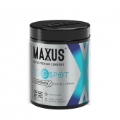 Гладкие презервативы Maxus G spot с двойной спиралью - 15 шт. - Maxus - купить с доставкой в Нижнекамске