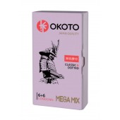Презервативы OKOTO Mega Mix - 12 шт. - Sitabella - купить с доставкой в Нижнекамске
