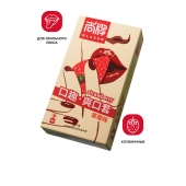 Презервативы Elasun Strawberry с аромато клубники - 10 шт. - Elasun - купить с доставкой в Нижнекамске