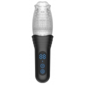 Автоматический мастурбатор Oral Sex Masturbator с функциями ротации, вибрации и фрикций - Secwell - в Нижнекамске купить с доставкой