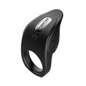 Черное эрекционное виброкольцо Vibro Lust Ring - MALESATION - в Нижнекамске купить с доставкой