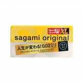 Презервативы увеличенного размера Sagami Original 0.02 XL-size - 12 шт. - Sagami - купить с доставкой в Нижнекамске
