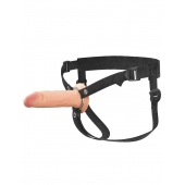 Полый страпон на ремнях 6’’ Hollow Silicone Strap-on - Pipedream - купить с доставкой в Нижнекамске