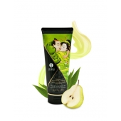 Массажный крем для тела с ароматом груши и зелёного чая Pear   Exotic Green Tea - 200 мл. - Shunga - купить с доставкой в Нижнекамске