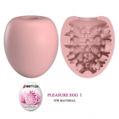 Розовый мастурбатор-яйцо Pleasure Egg I - Baile - в Нижнекамске купить с доставкой