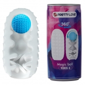 Мастурбатор с шариком внутри Magic ball - Baile - в Нижнекамске купить с доставкой