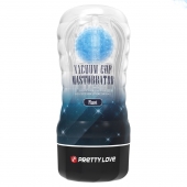 Прозрачный текстурированный мастурбатор Vacuum Cup Masturbator Planet - Baile - в Нижнекамске купить с доставкой