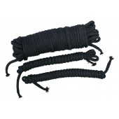 Чёрные хлопковые верёвки для бондажа - Orion - купить с доставкой в Нижнекамске
