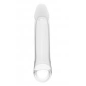 Прозрачная насадка-удлинитель 6.6’’ Extender With Ball Strap - 17,3 см. - Dream Toys - в Нижнекамске купить с доставкой