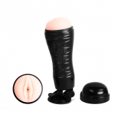 Мастурбатор-вагина Flora с присоской в основании - Baile - в Нижнекамске купить с доставкой