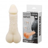 Мастурбатор-насадка Bigger Man - 21,5 см. - Baile - в Нижнекамске купить с доставкой