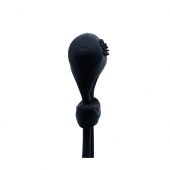 Чёрное лассо на пенис с вибрацией - Baile - в Нижнекамске купить с доставкой