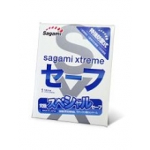 Презерватив Sagami Xtreme Ultrasafe с двойным количеством смазки - 1 шт. - Sagami - купить с доставкой в Нижнекамске