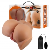 Карамельный мастурбатор-полуторс Emilia с вибрацией - Baile - в Нижнекамске купить с доставкой