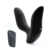 Черный вибромассажер простаты 3,5’’ Remote Control Curve P-spot Massager - 12 см. - Erokay - в Нижнекамске купить с доставкой