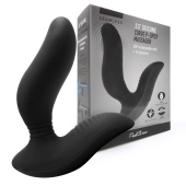 Черный вибромассажер простаты 3,5’’ Curve P-spot Massager - 12 см. - Erokay - в Нижнекамске купить с доставкой