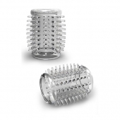 Прозрачная насадка с шипами STAY HARD COCK SLEEVE 01 CLEAR - Blush Novelties - в Нижнекамске купить с доставкой