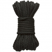 Черная верёвка для связывания и фиксации Bind Tie - 9,14 м. - Doc Johnson - купить с доставкой в Нижнекамске