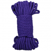 Фиолетовая верёвка для связывания и фиксации Bind Tie - 15,24 м. - Doc Johnson - купить с доставкой в Нижнекамске