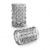 Прозрачная насадка с бороздками STAY HARD COCK SLEEVE 04 CLEAR - Blush Novelties - в Нижнекамске купить с доставкой