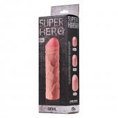 Фаллоудлинитель SUPER HERO Dewil - 17,5 см. - Lola Games - в Нижнекамске купить с доставкой