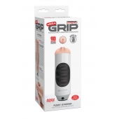 Мастурбатор-вагина Extreme Toyz Mega Grip Vibrating Stroker Mouth - Pipedream - в Нижнекамске купить с доставкой