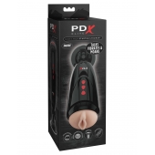 Мастурбатор-вагина с вибрацией Dirty Talk Starter Stroker - Pipedream - в Нижнекамске купить с доставкой