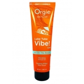 Гель с эффектом вибрации Lube Tube Vibe Low Sex On The Beach - 100 мл. - ORGIE - купить с доставкой в Нижнекамске