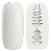 Белый мастурбатор-вагина Olga - Baile - в Нижнекамске купить с доставкой