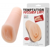 Телесный тугой мастурбатор-вагина Passion Lady - Baile - в Нижнекамске купить с доставкой