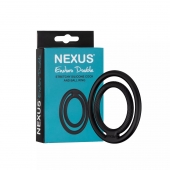 Черное двойное эрекционное кольцо Nexus Enduro Double - Nexus Range - в Нижнекамске купить с доставкой