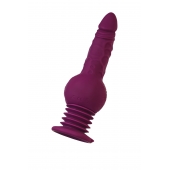 Фиолетовая мини-машина для секса Striker с пультом ДУ - 23,5 см. - ToyFa - купить с доставкой в Нижнекамске