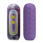 Фиолетовый мастурбатор Venus-X Twin balls - Baile - в Нижнекамске купить с доставкой