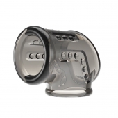 Дымчатая насадка на пенис и мошонку - Baile - в Нижнекамске купить с доставкой