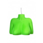 Зеленая сувенирная свеча «Женский силуэт» - Pecado - купить с доставкой в Нижнекамске