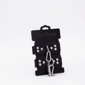 Черные кожаные наручники с регулируемыми ремешками - Crazy Handmade - купить с доставкой в Нижнекамске