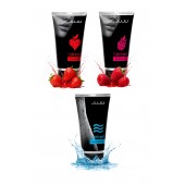 Набор из 3 лубрикантов JUJU (увлажняющий, клубника, малина) - JuJu - купить с доставкой в Нижнекамске