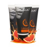 Набор из 3 съедобных лубрикантов JUJU со вкусом грейпфрута - JuJu - купить с доставкой в Нижнекамске