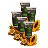 Набор из 5 съедобных лубрикантов JUJU со вкусом тропических фруктов - JuJu - купить с доставкой в Нижнекамске