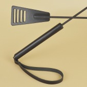 Черный кожаный стек «Сириус» - 60 см. - Sitabella - купить с доставкой в Нижнекамске