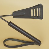 Черный кожаный стек «Сириус» - 60 см. - Sitabella - купить с доставкой в Нижнекамске