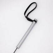 Черный стек с металлической ручкой - Crazy Handmade - купить с доставкой в Нижнекамске