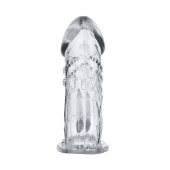 Прозрачная насадка на пенис Uco - 13 см. - A-toys - в Нижнекамске купить с доставкой