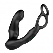 Черный двухмоторный массажер простаты Nexus Simul8 Wave Edition - Nexus Range - в Нижнекамске купить с доставкой