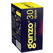 Ароматизированные презервативы Ganzo Juice - 30 шт. - Ganzo - купить с доставкой в Нижнекамске