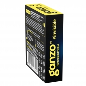 Супертонкие презервативы Ganzo Invisible - 15 шт. - Ganzo - купить с доставкой в Нижнекамске