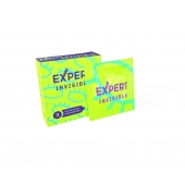 Ультратонкие презервативы Expert Invisible - 3 шт. - Expert - купить с доставкой в Нижнекамске