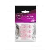 Прозрачная сквозная насадка на пенис с цветными шариками - Erowoman-Eroman - в Нижнекамске купить с доставкой