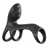 Черная насадка на пенис Ultimate Couples Cage Pro - Pipedream - в Нижнекамске купить с доставкой