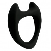 Черное эрекционное кольцо с рожками Wooomy Toro M - Adrien Lastic - в Нижнекамске купить с доставкой